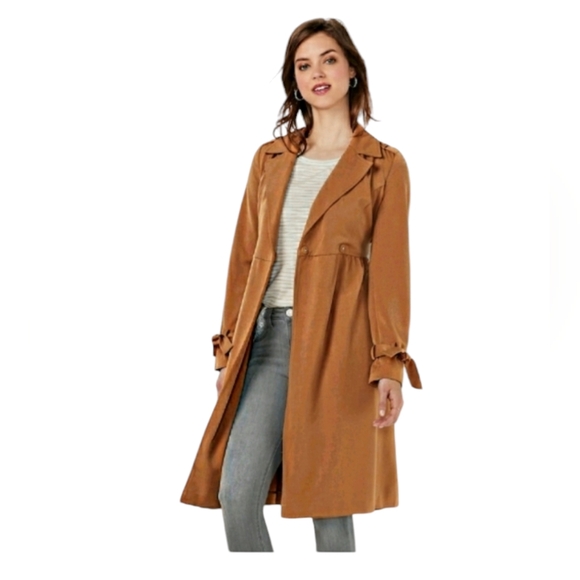 Lauren Conrad Trench Coat - Picture 4 of 6